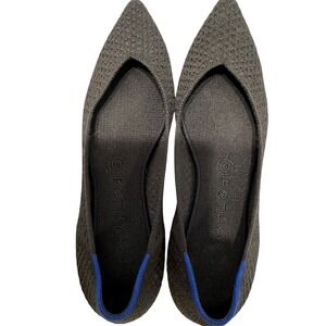 Rothy's Black and Blue Flats